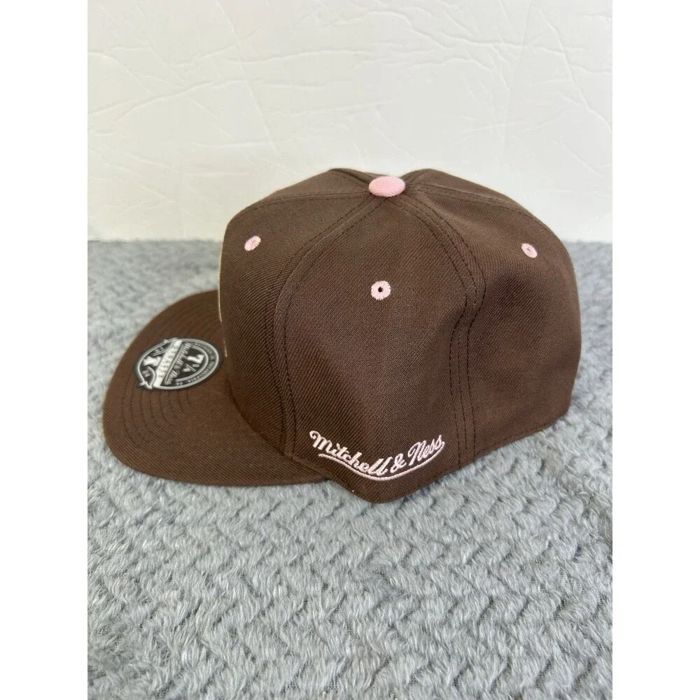 Minnesota Wolves 7 1/4  Mitchell & Ness 1994 All-Star Game HWC Brown Sugar Bacon